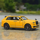 [TOY] 1:36 Rolls-Royce 2020 Cullinan Mansory Yellow Model Car Die-Cast