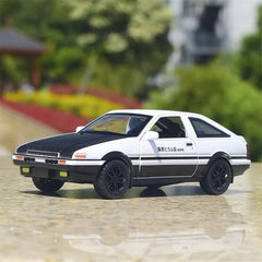 [TOY] 1:36 Toyota 1983 Corolla AE86 Initial D Model Car Die-Cast