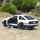 [TOY] 1:36 Toyota 1983 Corolla AE86 Initial D Model Car Die-Cast