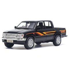 [TOY] 1:36 Toyota 1988 Hilux Black Model Car Die-Cast