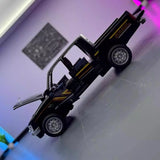 Toyota 1988 Hilux preto 1:36 – modelo de exposição em metal fundido