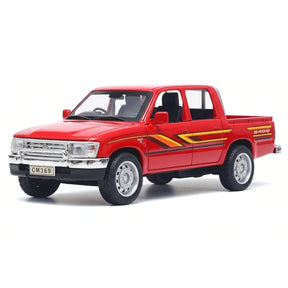 [TOY] 1:36 Toyota 1988 Hilux rood modelauto Die-Cast