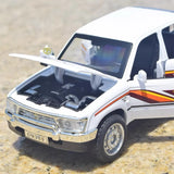 Toyota 1988 Hilux branco 1:36 – modelo de exposição em metal fundido