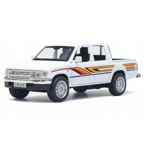 Toyota 1988 Hilux branco 1:36 – modelo de exposição em metal fundido