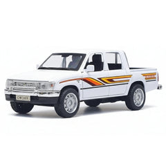 [TOY] 1:36 Toyota 1988 Hilux White Model Car Die-Cast