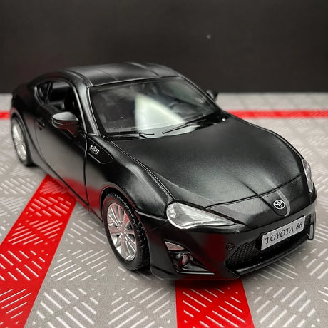 [TOY] 1:36 Toyota 2012 86 ZN6 Black Model Car Die-Cast