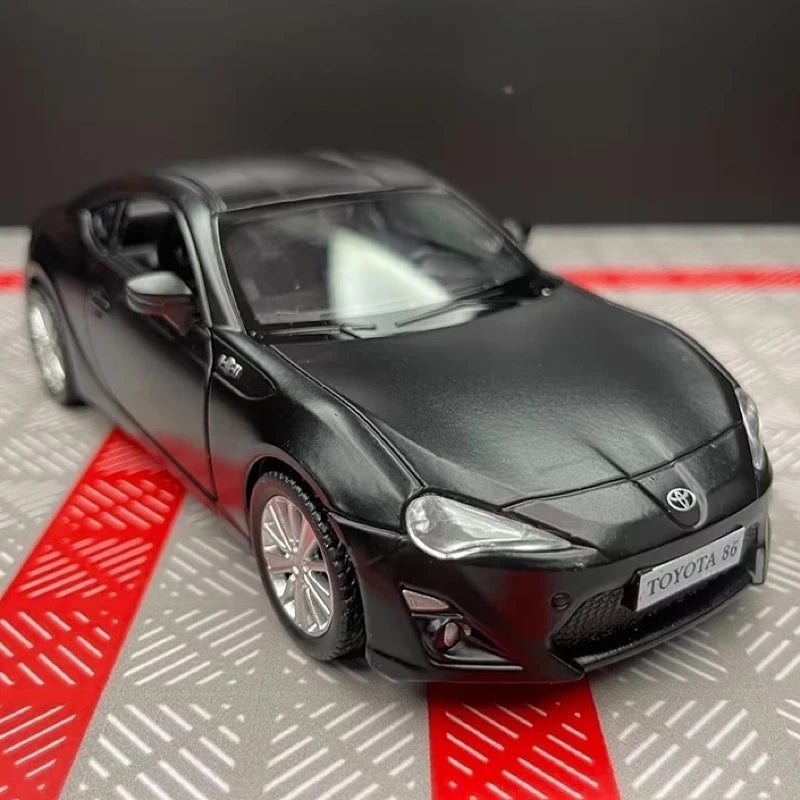 [TOY] 1:36 Toyota 2012 86 ZN6 Black Model Car Die-Cast