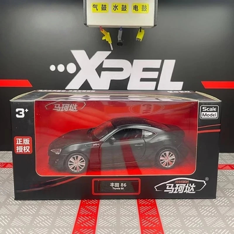 [TOY] 1:36 Toyota 2012 86 ZN6 Black Model Car Die-Cast
