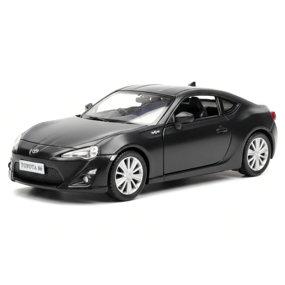 [TOY] 1:36 Toyota 2012 86 ZN6 Black Model Car Die-Cast
