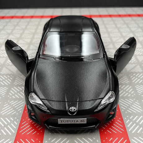 [TOY] 1:36 Toyota 2012 86 ZN6 Black Model Car Die-Cast