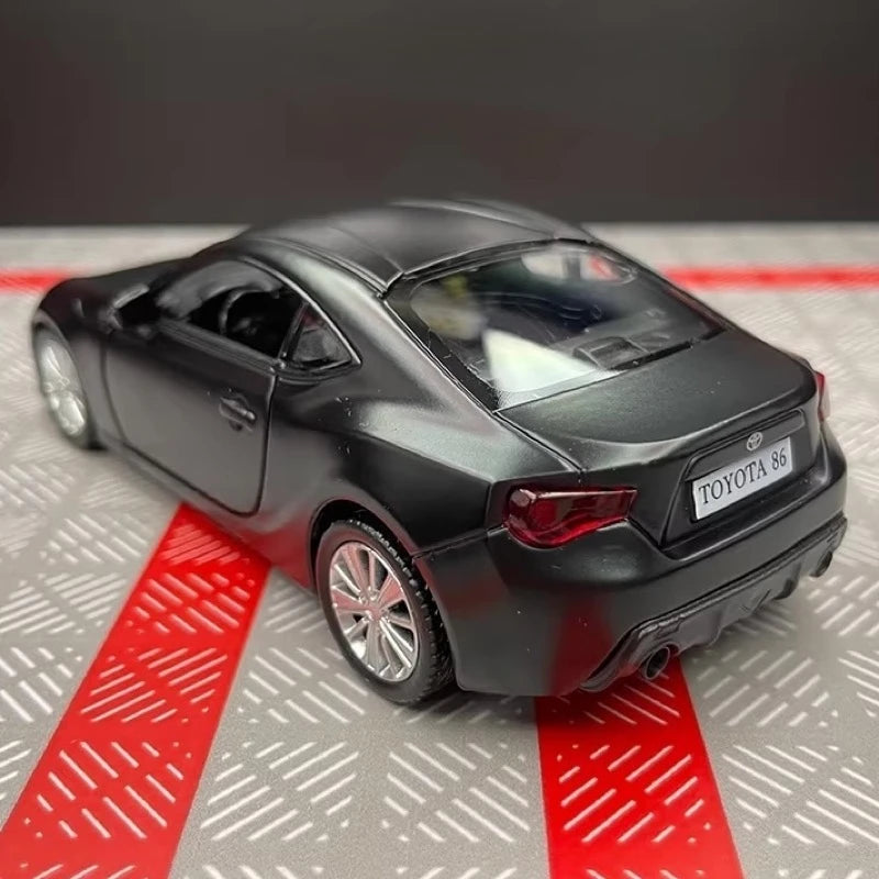 [TOY] 1:36 Toyota 2012 86 ZN6 Black Model Car Die-Cast
