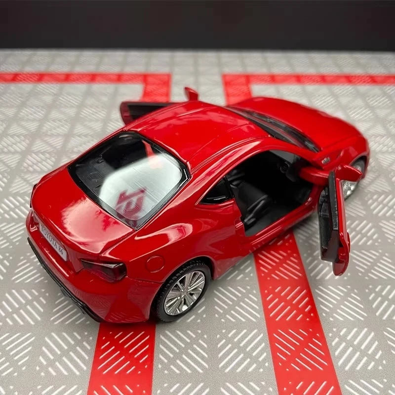 [TOY] 1:36 Toyota 2012 86 ZN6 Red Model Car Die-Cast