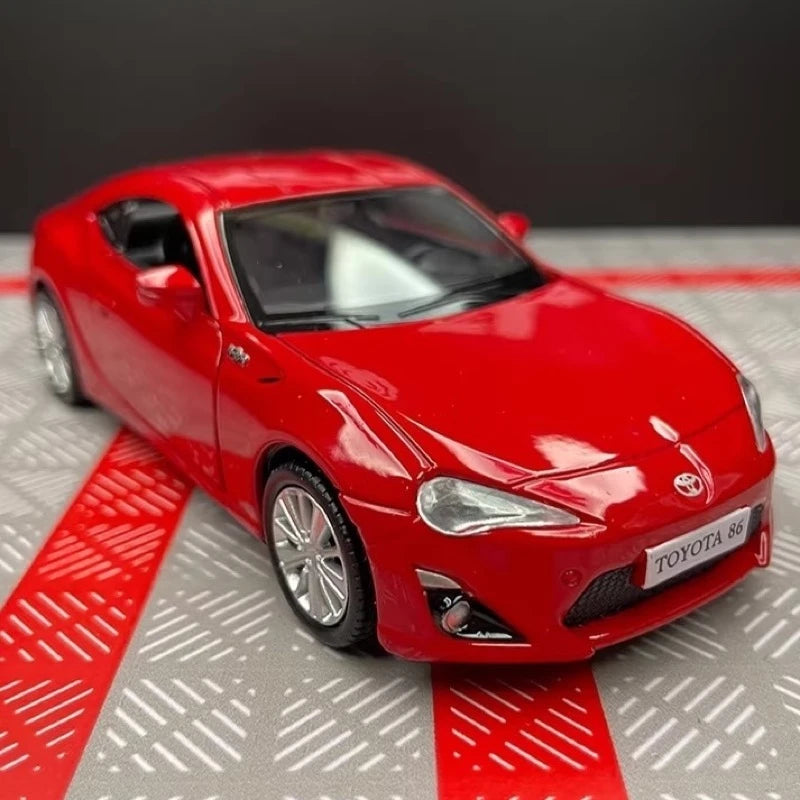 [TOY] 1:36 Toyota 2012 86 ZN6 Red Model Car Die-Cast