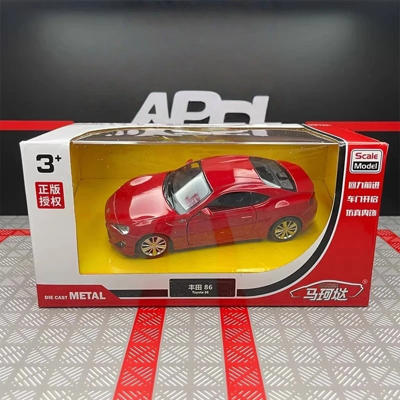 [TOY] 1:36 Toyota 2012 86 ZN6 Red Model Car Die-Cast