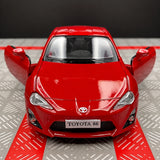 [TOY] 1:36 Toyota 2012 86 ZN6 Red Model Car Die-Cast