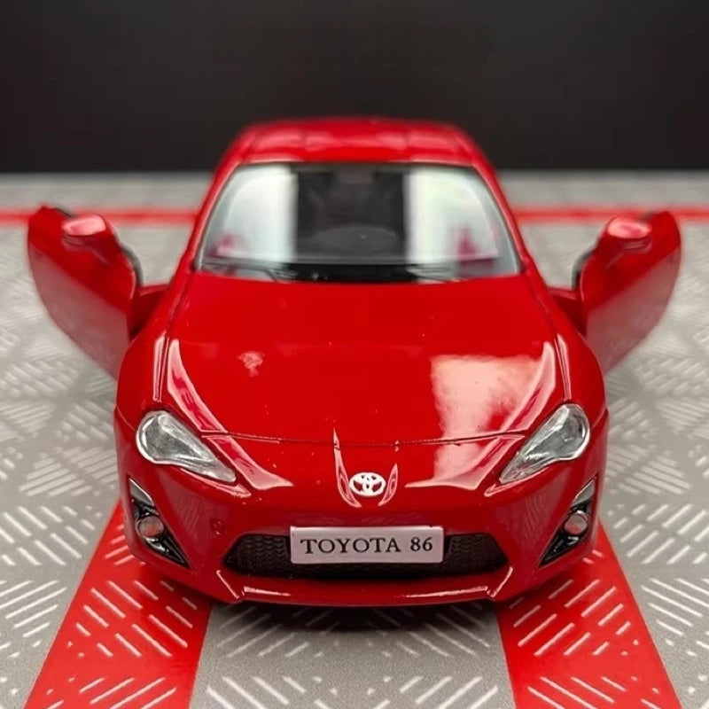 [TOY] 1:36 Toyota 2012 86 ZN6 Red Model Car Die-Cast