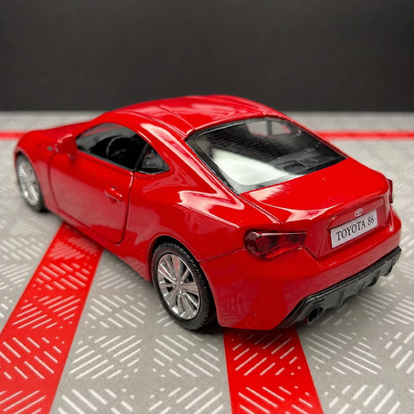 [TOY] 1:36 Toyota 2012 86 ZN6 Red Model Car Die-Cast