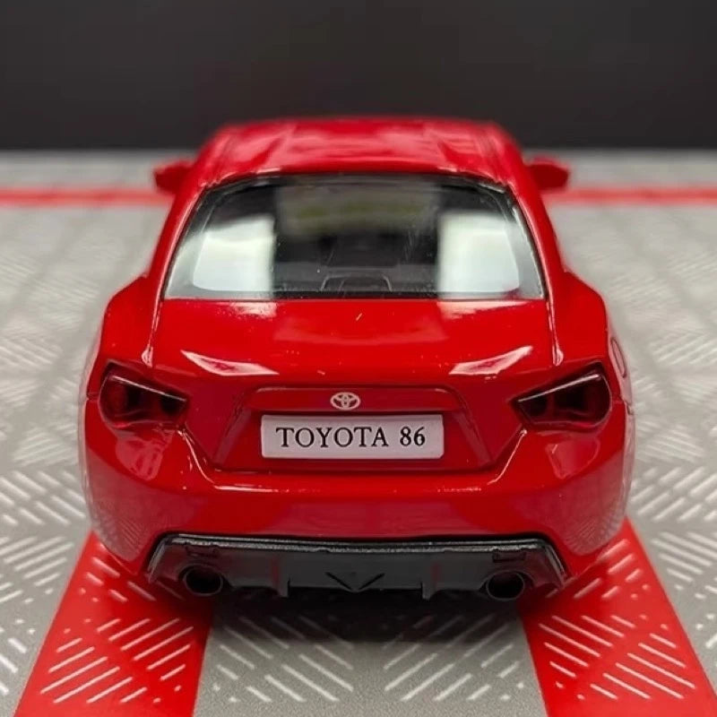 [TOY] 1:36 Toyota 2012 86 ZN6 Red Model Car Die-Cast