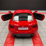 [TOY] 1:36 Toyota 2012 86 ZN6 Red Model Car Die-Cast