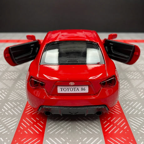 [TOY] 1:36 Toyota 2012 86 ZN6 Red Model Car Die-Cast