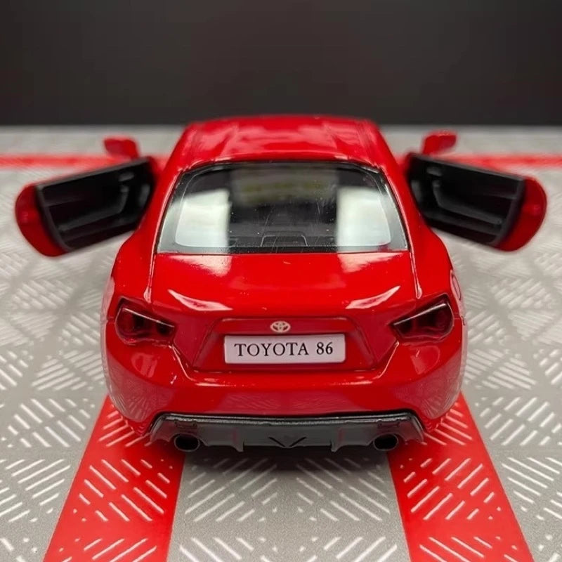 [TOY] 1:36 Toyota 2012 86 ZN6 Red Model Car Die-Cast