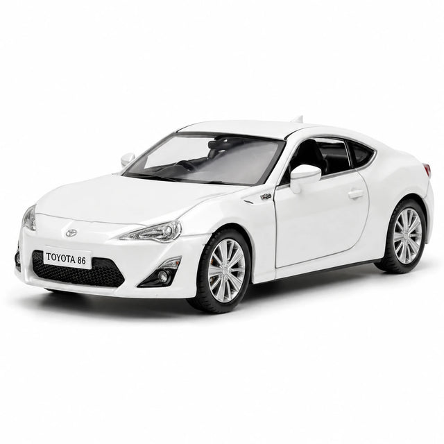 [TOY] 1:36 Toyota 2012 86 ZN6 White Model Car Die-Cast