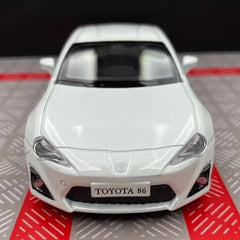 [TOY] 1:36 Toyota 2012 86 ZN6 White Model Car Die-Cast