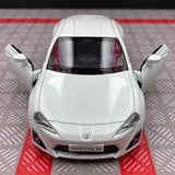 [TOY] 1:36 Toyota 2012 86 ZN6 White Model Car Die-Cast