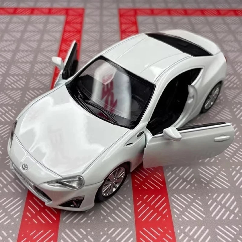 [TOY] 1:36 Toyota 2012 86 ZN6 White Model Car Die-Cast