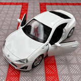 [TOY] 1:36 Toyota 2012 86 ZN6 White Model Car Die-Cast