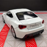 [TOY] 1:36 Toyota 2012 86 ZN6 White Model Car Die-Cast