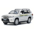 [TOY] 1:36 Toyota 2012 Land Cruiser LC200 White Model Car Die-Cast