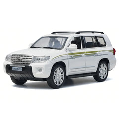 [TOY] 1:36 Toyota 2012 Land Cruiser LC200 White Model Car Die-Cast