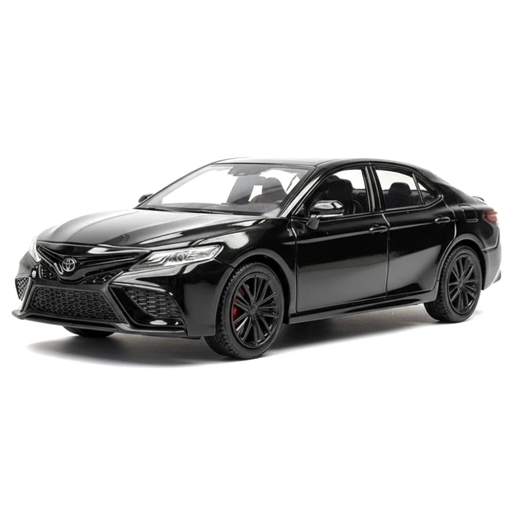 [TOY] 1:36 Toyota 2017 Camry XV70 Glossy Black Model Car Die-Cast