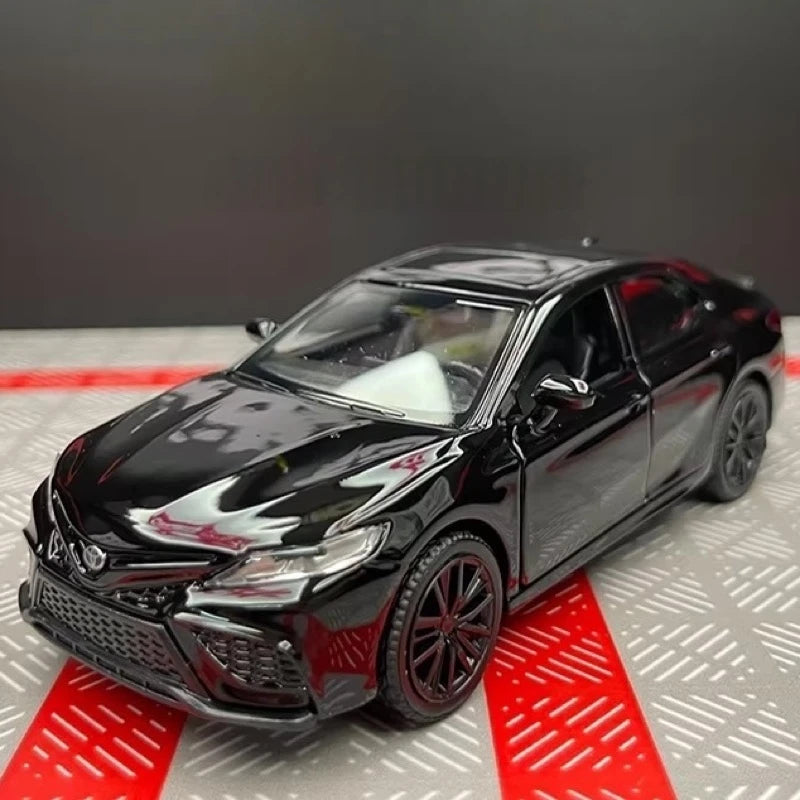 [TOY] 1:36 Toyota 2017 Camry XV70 Glossy Black Model Car Die-Cast