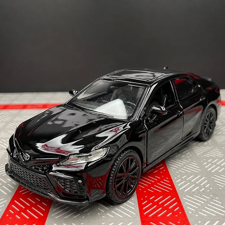 [TOY] 1:36 Toyota 2017 Camry XV70 Glossy Black Model Car Die-Cast