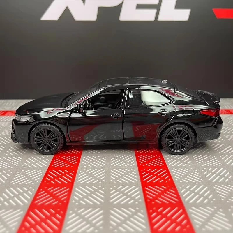 [TOY] 1:36 Toyota 2017 Camry XV70 Glossy Black Model Car Die-Cast
