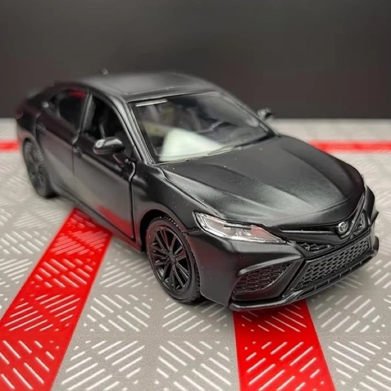 [TOY] 1:36 Toyota 2017 Camry XV70 Matte Black Model Car Die-Cast