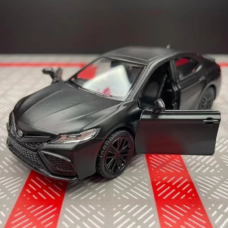 [TOY] 1:36 Toyota 2017 Camry XV70 Matte Black Model Car Die-Cast