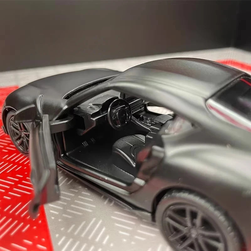 [TOY] 1:36 Toyota 2019 Supra A90 Black Model Car Die-Cast