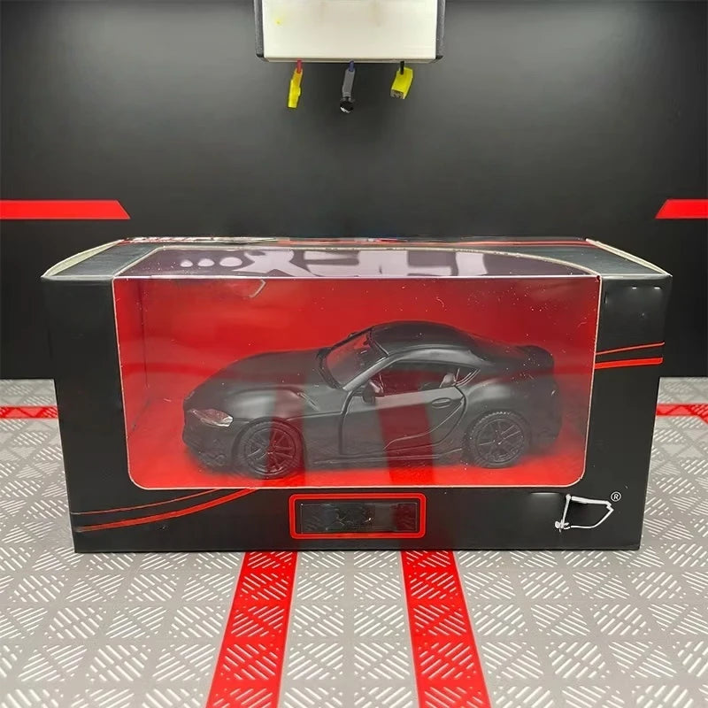 [TOY] 1:36 Toyota 2019 Supra A90 Black Model Car Die-Cast