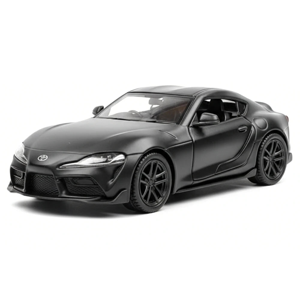 [TOY] 1:36 Toyota 2019 Supra A90 Black Model Car Die-Cast