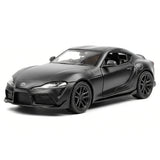 [TOY] 1:36 Toyota 2019 Supra A90 Black Model Car Die-Cast