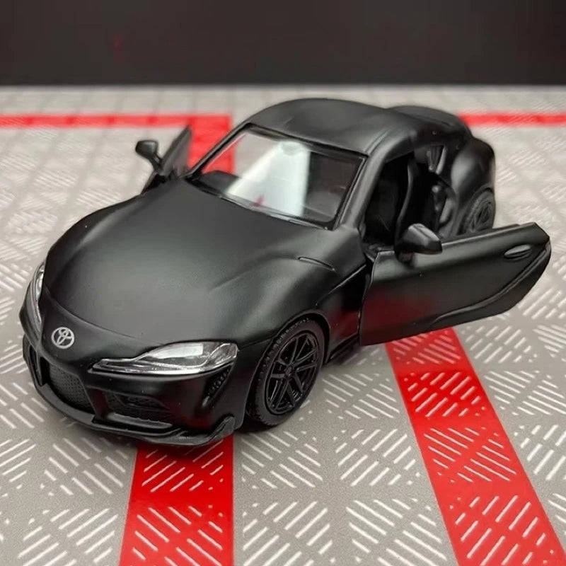 [TOY] 1:36 Toyota 2019 Supra A90 Black Model Car Die-Cast