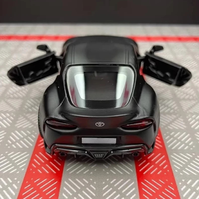 [TOY] 1:36 Toyota 2019 Supra A90 nero modellino di auto Die-Cast