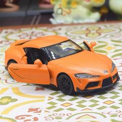 [TOY] 1:36 Toyota 2019 Supra A90 Orange Model Car Die-Cast