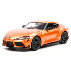 [TOY] 1:36 Toyota 2019 Supra A90 Orange Model Car Die-Cast