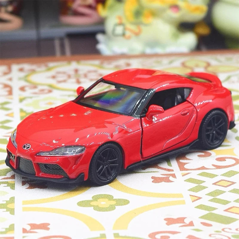 [TOY] 1:36 Toyota 2019 Supra A90 Red Model Car Die-Cast