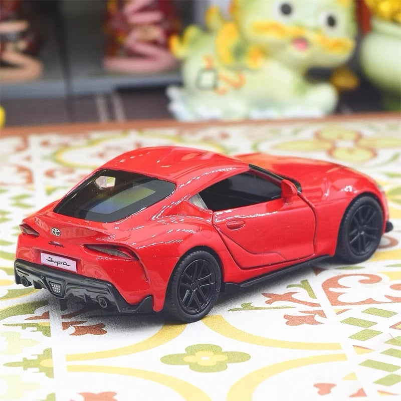[TOY] 1:36 Toyota 2019 Supra A90 Red Model Car Die-Cast
