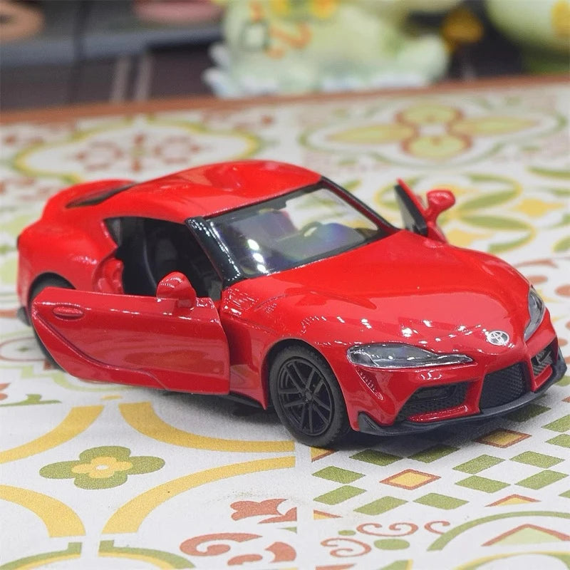 [TOY] 1:36 Toyota 2019 Supra A90 Red Model Car Die-Cast